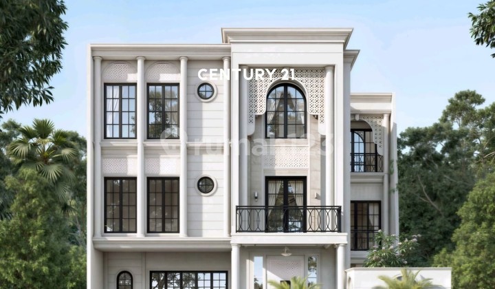 Rumah Cantik 3 Lantai di Sektor 9 Rn 16081