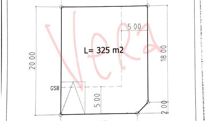 Jual Murah Tanah Kavling Hoek Suvarna Padi 325m2 1