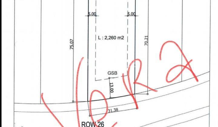 Jual Tanah Kavling Komersial 2260m2 Suvarna Sutera Boulevard  1