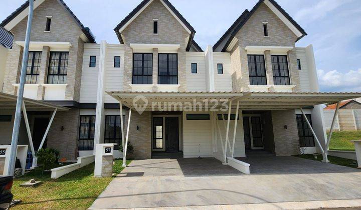 Jual rumah baru jadi !!! Suvarna Sutera 2 lantai 7x17 gaya eropa  1