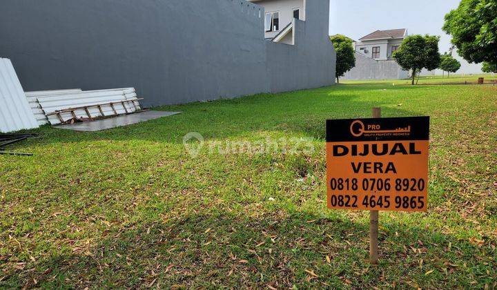 MURAH !!! JUAL Tanah kavling hoek 258m2 di Suvarna Sutera 1