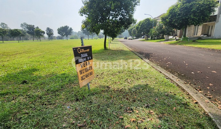 Jual Kavling Hoek Suvarna Sutera Area Golf 389M2