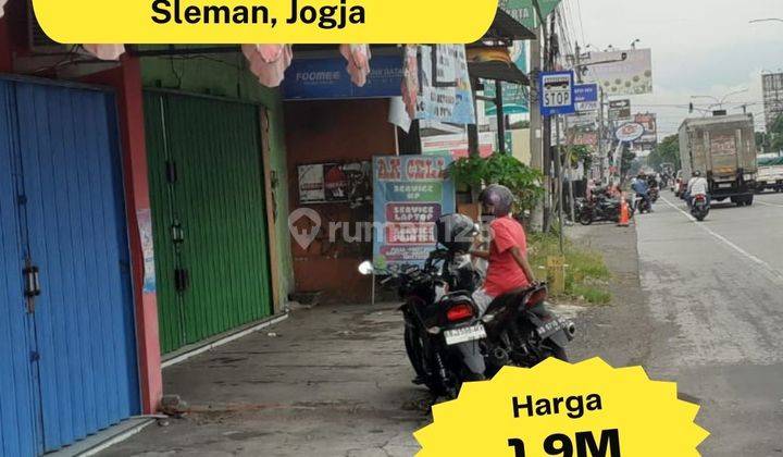 1.9m Ruko Murah Kalasan, Tepi Jl.jogja Solo Luas 150 1