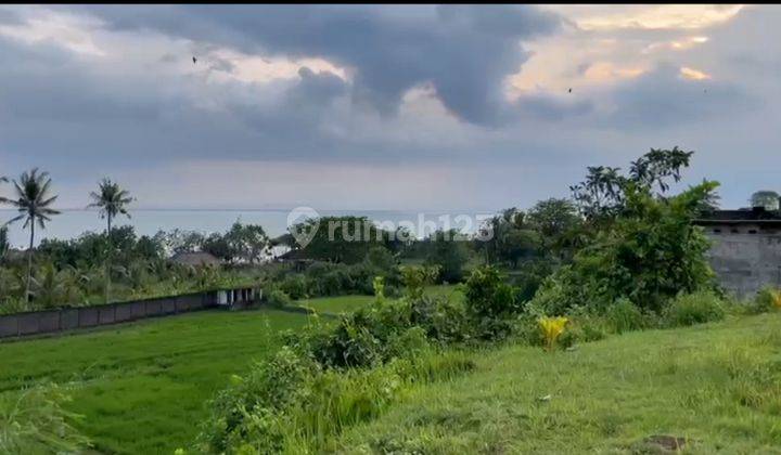 Tanah view gunung, sawah, pantai, sungai 6