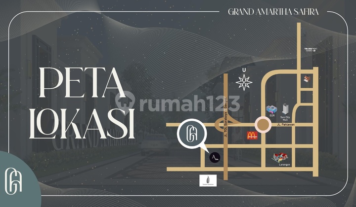 Only 5 Million! American Style Luxury House in Sidoarjo