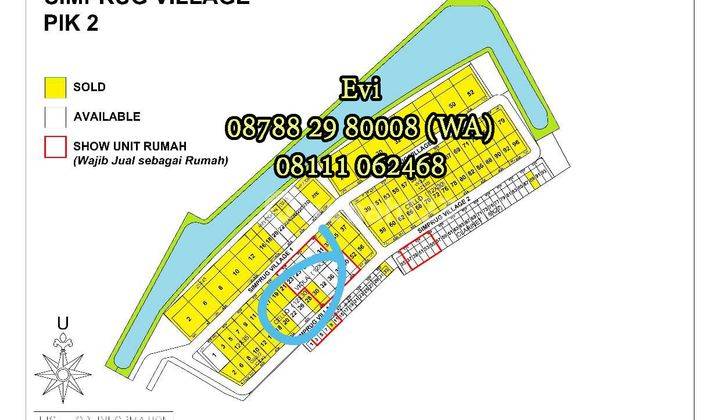 Dijual Kavling di Simprug Village Pik 2 Lokasi Strategis 1