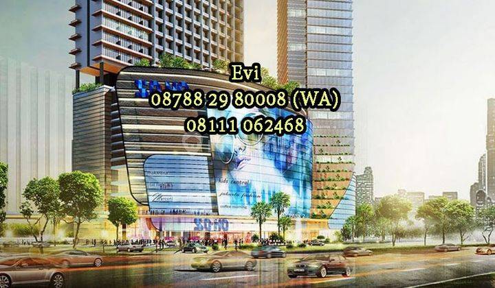 Sewa Ruang Kantor Soho Capital Central Park Bare Finishing 2