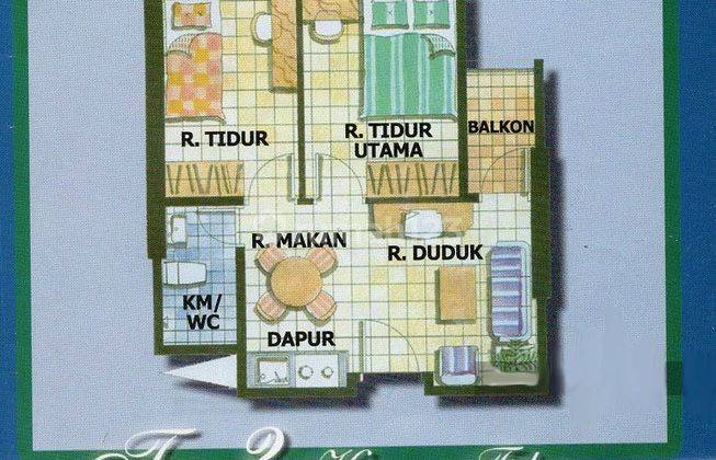 Jual Apartemen Mediterania Garden Residence 2 Bedroom Furnished 1