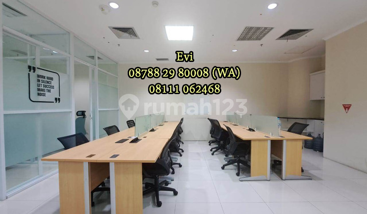 For Rent Office Soho Capital Podomoro City Central Park Furnished
