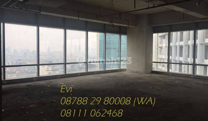 Sewa Ruang Kantor Soho Capital Podomoro City Bare Finishing 1