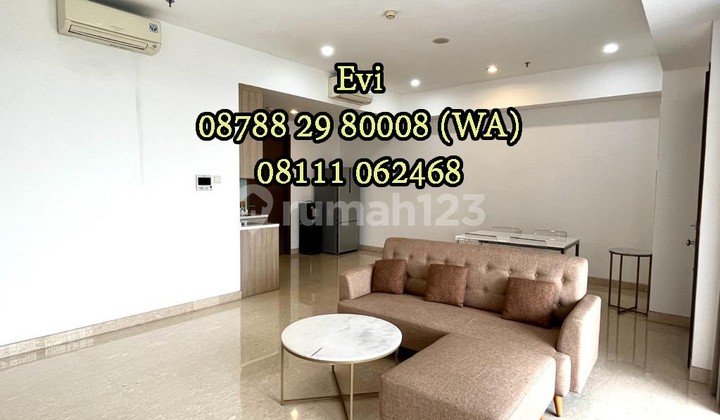 Dijual Apartemen 1 Park Avenue 2 Bedroom Lantai Rendah Furnished