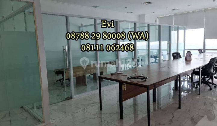 Sewa Office Soho Capital Podomoro City Furnished Murah Strategis 1