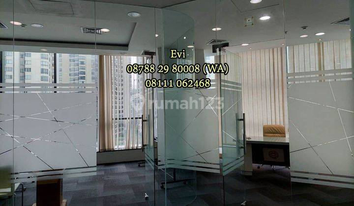 For Rent Office Apl Tower Podomoro City Central Park Furnished 2