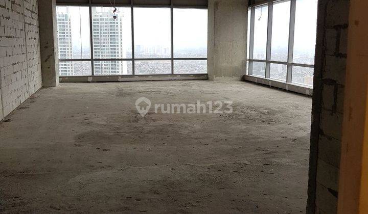 Sewa Ruang Kantor Soho Capital Podomoro City Bare Finishing