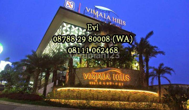 Dijual Villa Di Vimala Hills Gadog, Bogor Cluster Krakatau Bu 1