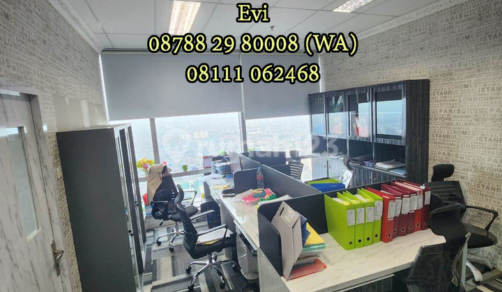 Office Soho Capital Central Park Podomoro City Semi Furnished