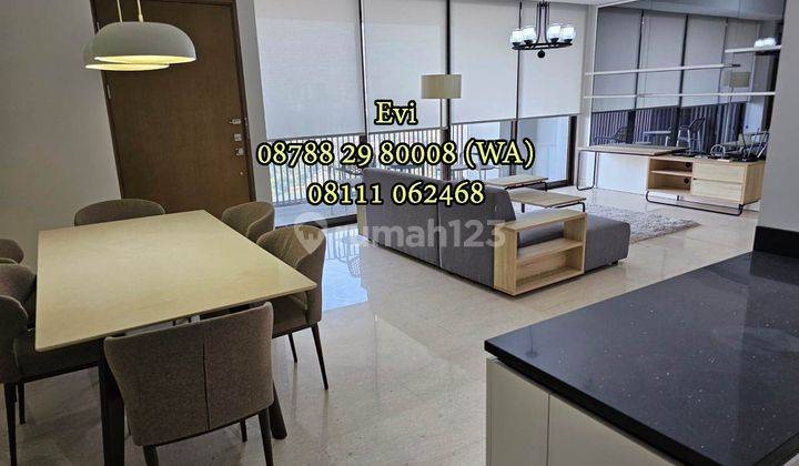 Jual Apartemen 1 Park Avenue 3 Bedroom Lantai Tengah Furnished 2