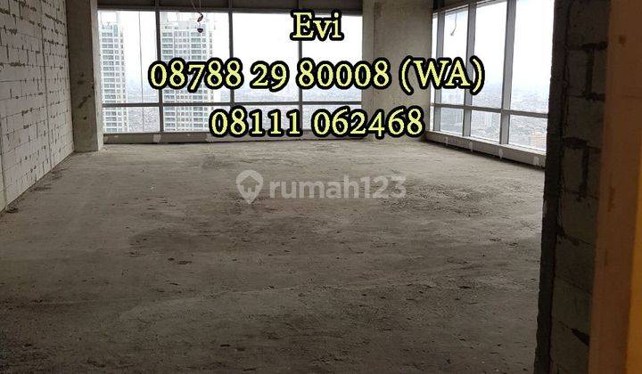 Sewa Ruang Kantor Soho Capital Podomoro City Bare Finishing 1