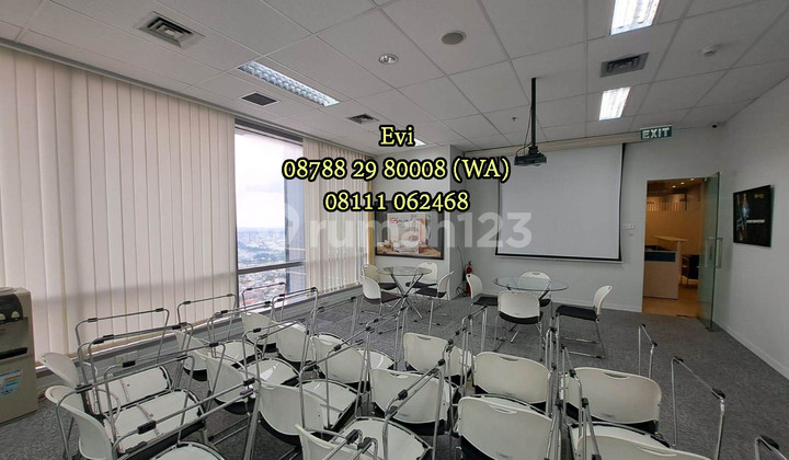 For Rent Office Soho Capital Podomoro City Fully Furnished