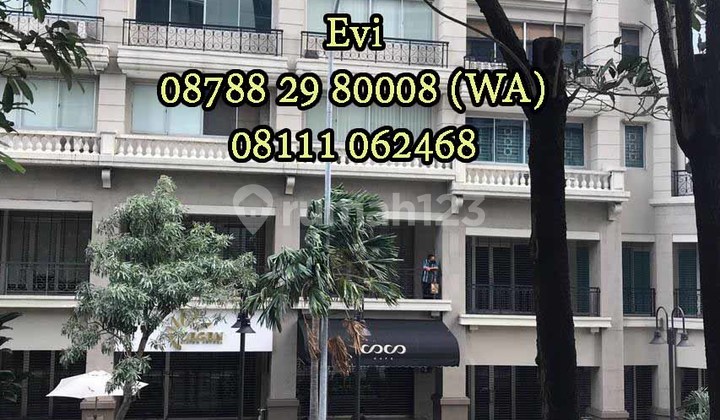 Furnished 4.5-Story Shop for Rent at Podomoro City Central Park 1