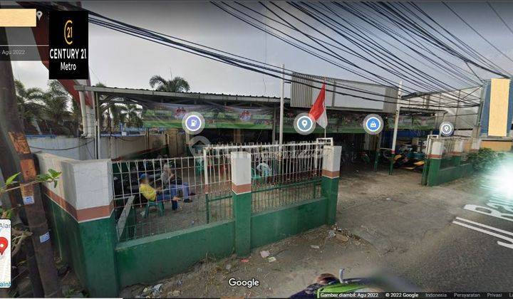 Tanah Padat Pinggir Jalan Raya,ramai Penduduk. Karang Satria. Bekasi. 2