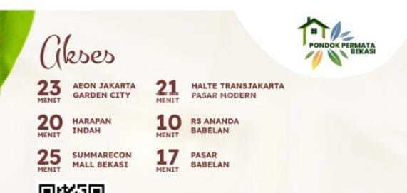 Dijual Rumah Bagus Lokasi Strategis di Buni Bakti Babelan, Bekasi 2