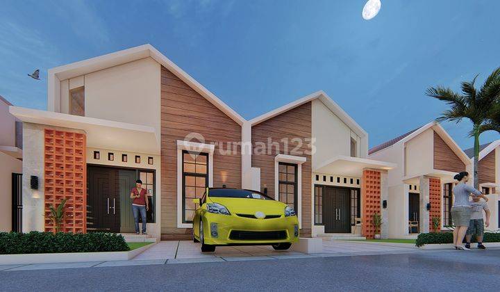 Rumah cantik desain tropical modern deket semanggi pasar Kliwon 7