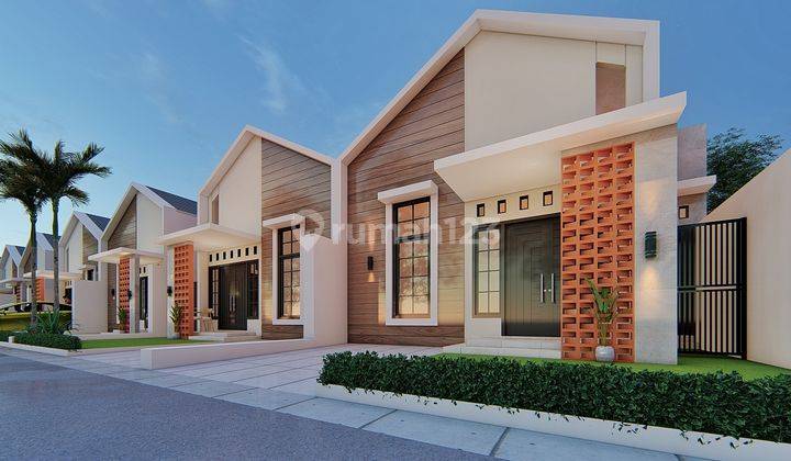 Rumah cantik desain tropical modern deket semanggi pasar Kliwon 8