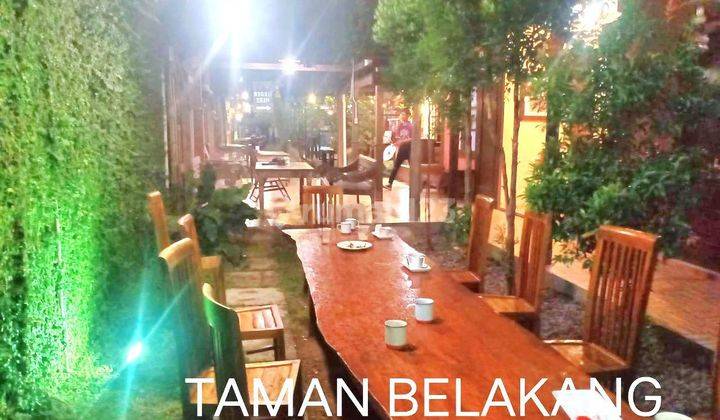 Rumah plus Resto etnik lahan luas lokasi strategis di Gentan 2