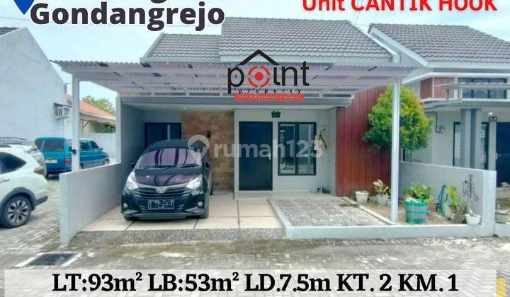 Rumah murah siap huni di perumahan cluster di Plesungan 2