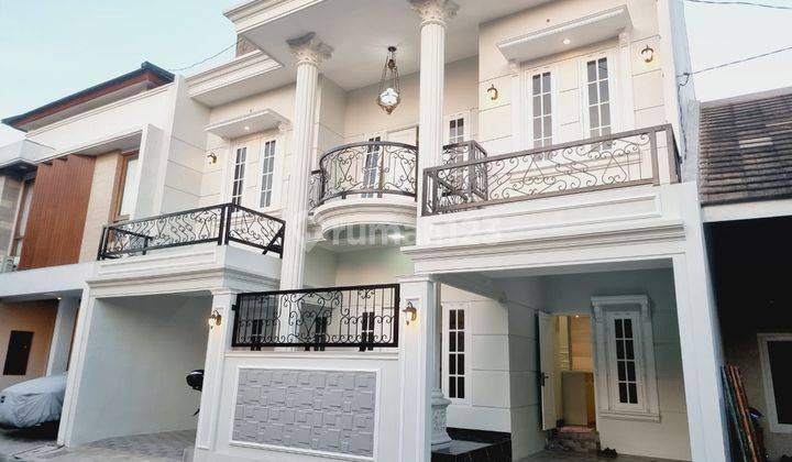 Rumah mewah 2 Lantai modern classic di perumahan cluster 1