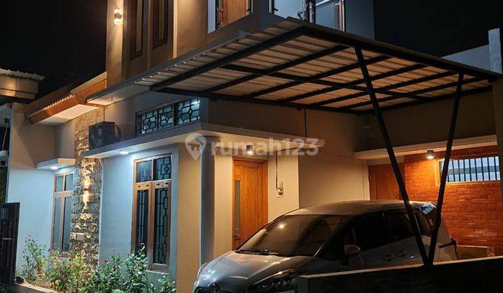 Rumah murah kualitas bangunan mewah di cluster dekat solo baru 1