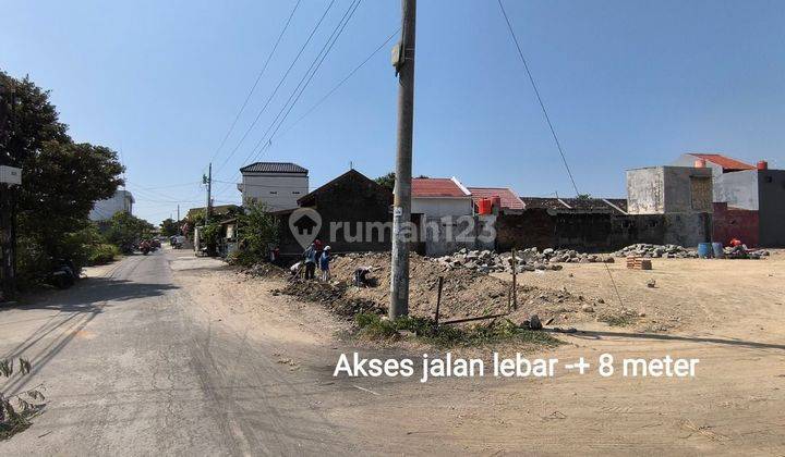 Tanah pekarangan akses jalan 8 meter lokasi strategis di Gumpang 2