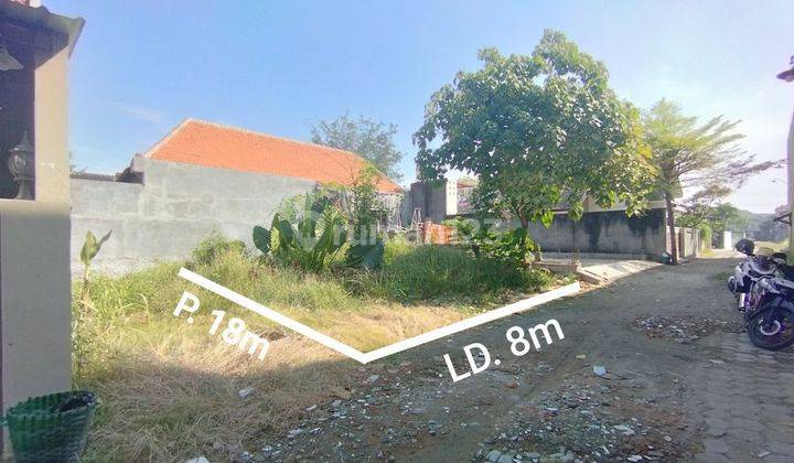 Tanah kavling lokasi strategis 146 m² dekat luwes gentan 1