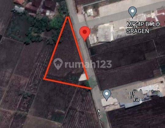 Tanah Sawahh Zona Industri 1280 m² Di Masaran 2