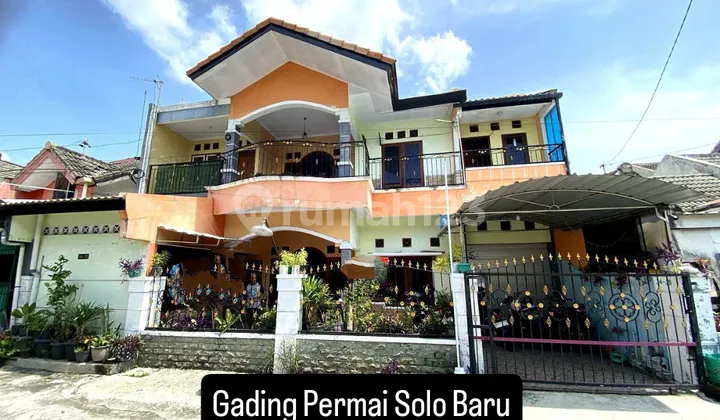 Rumah Mewah di Perumahan Gading Permai Solo Baru