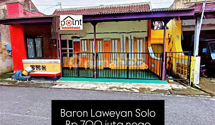 Rumah Solo Kota Dijual Murah di Baron Cilik Laweyan