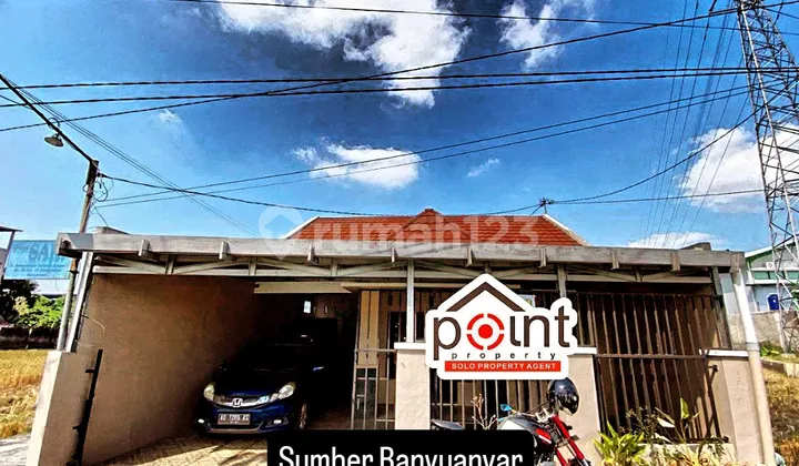 Rumah Murah Sumber Banyuanyar Dekat Jalan Pleret