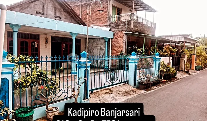 Rumah Kadipiro Banjarsari 210 M2 Harga Renyah