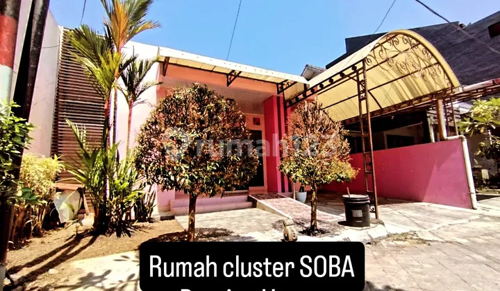 Rumah Lahan 144 M2 Banting Harga Di Peumahan Cluster Solo Baru