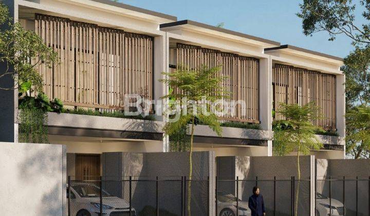 RUMAH INDENT DENGAN DESIGN MODERN AREA RENON 1