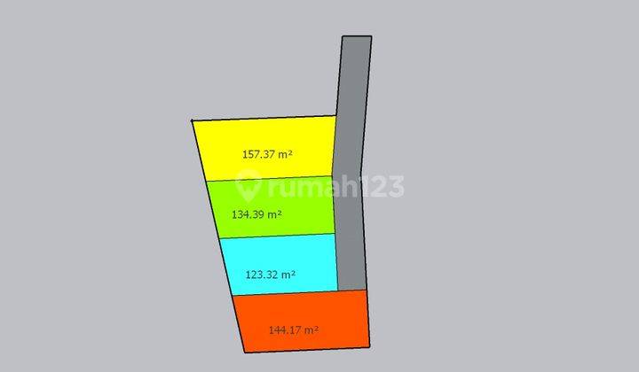 Tanah Luas144m2 Dekat Pasar Pakem Jl Kaliurang Km16 Atau Utara Uii 1