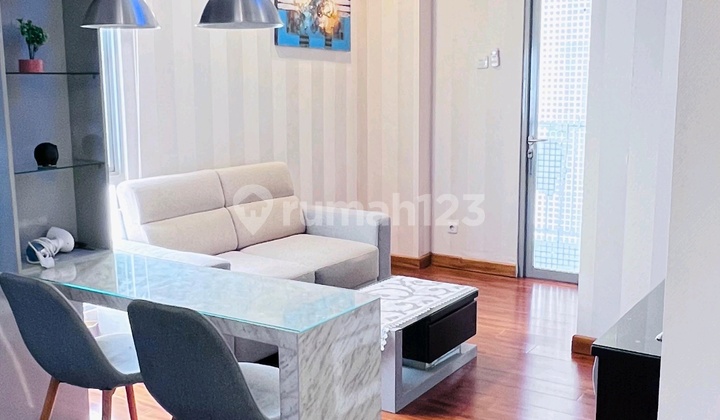 Prospero Sidoarjo: 2BR Furnished 17th Floor, Just Bring Your Suitcase!