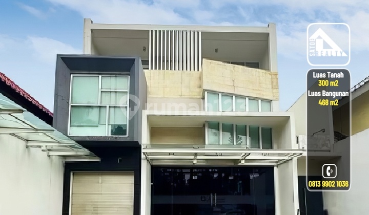 3-Story Semi-Furnished Office Building at Anggrek Loka BSD City 3-Story Semi-Furnished Office Building at Anggrek Loka BSD City