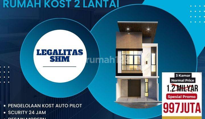 Jual Kost Murah,dekat Bintaro Sektor 9 1 Km Bintaro Town Square 1