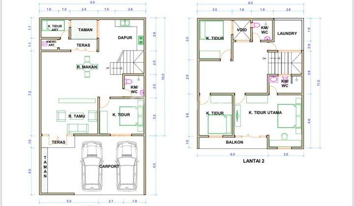 Termurah Rumah Baru Metland Puri 9x15 2