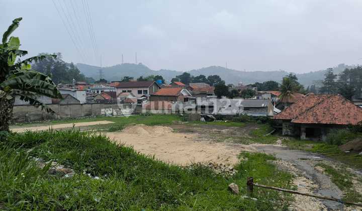 Tanah Kosong di Jalan Raya Ciburuy Padalarang Bandung Barat