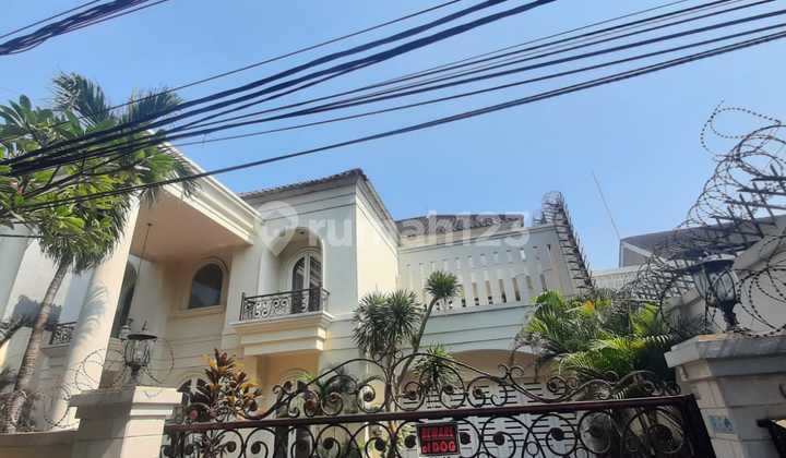 Semi-Furnished Exclusive House with Swimming Pool in Kemang 2