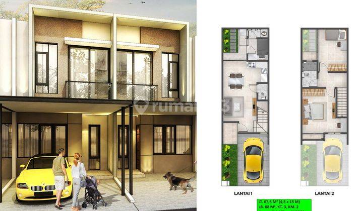 Rumah di Cluster Alabama Pik 2 Jakarta Utara 2