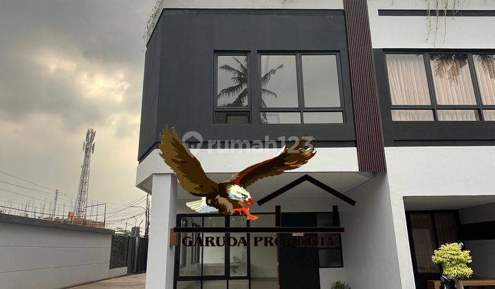 Rumah Baru Minimalis Dalam Cluster Di Pondok Cabe One Gate System, Lay Out Bagus, Ada Roof Top 1